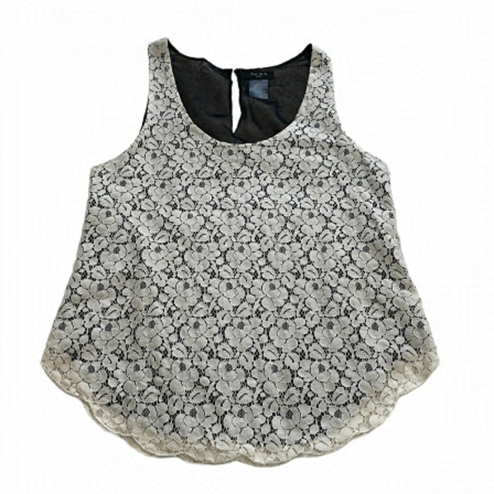 Aritzia - Talula Sleeveless Lace Tank Top - Size Small